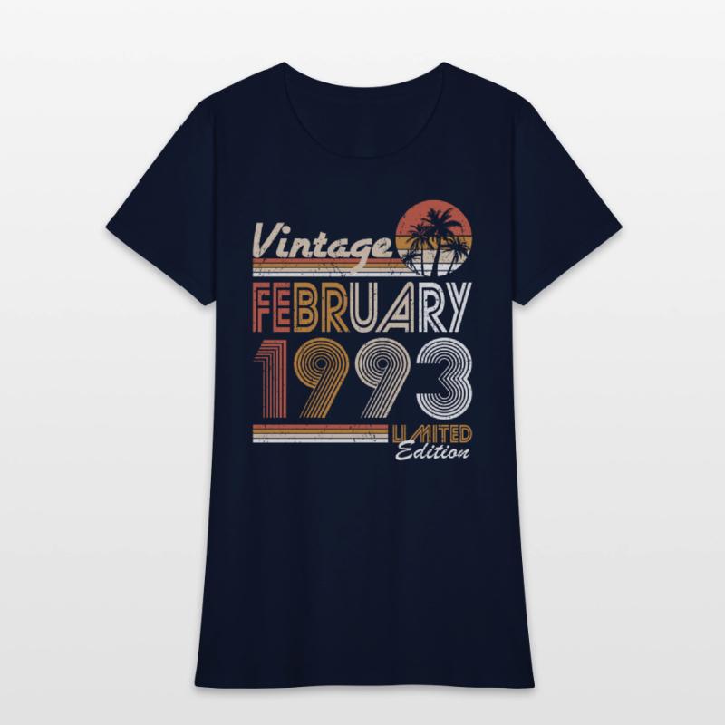 30th birthday vintage february 1993