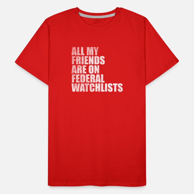 All my friends are on federal watchlists
