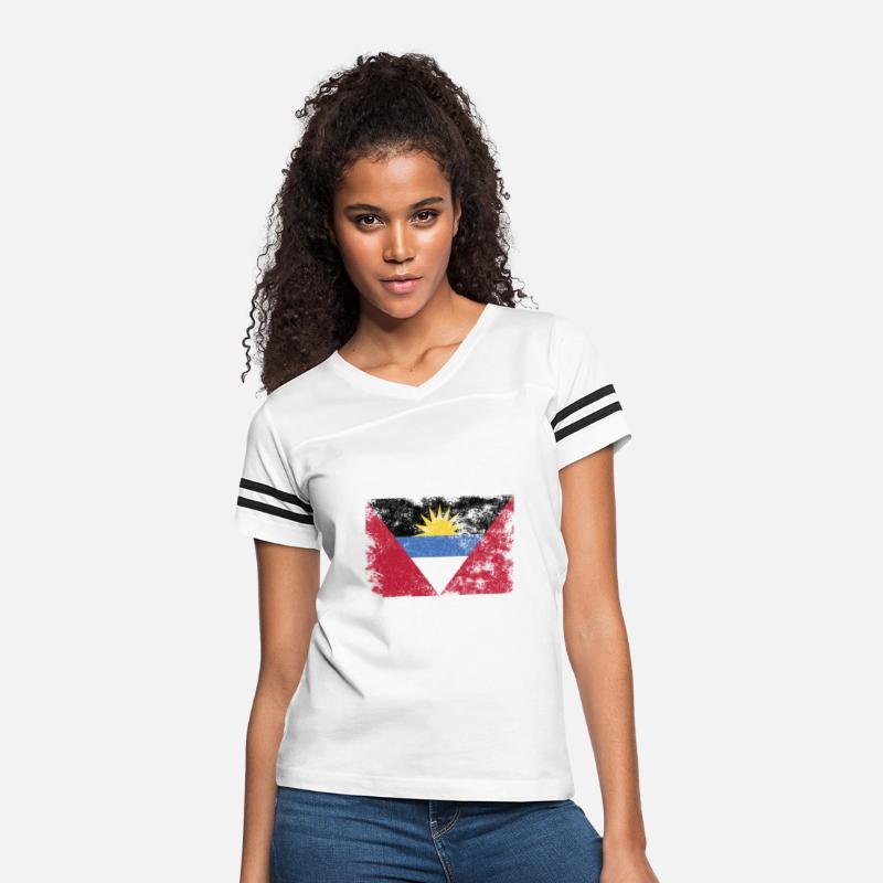Antigua and barbuda Flag Distressed
