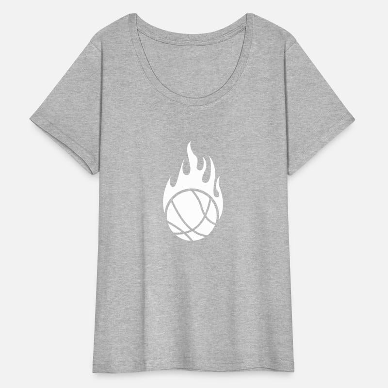 Basketball Ball Flames On Fire Player Heat burning