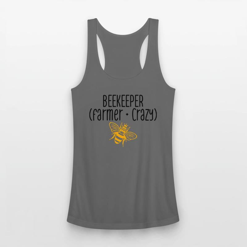 Beekeeper (Farmer + Crazy) For Bee Lovers