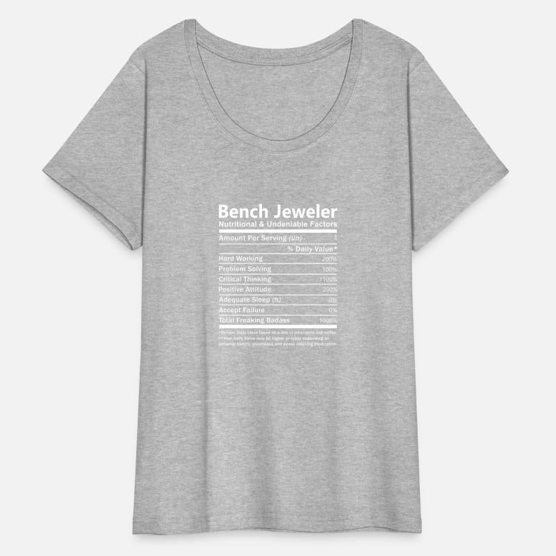 Bench Jeweler T Shirt - Nutritional And Undeniable