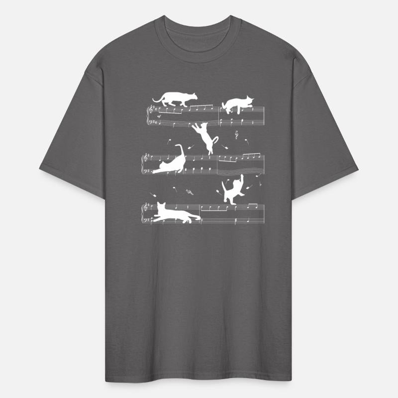 Cat Music Notes Musician Outfit! Piano, Flute