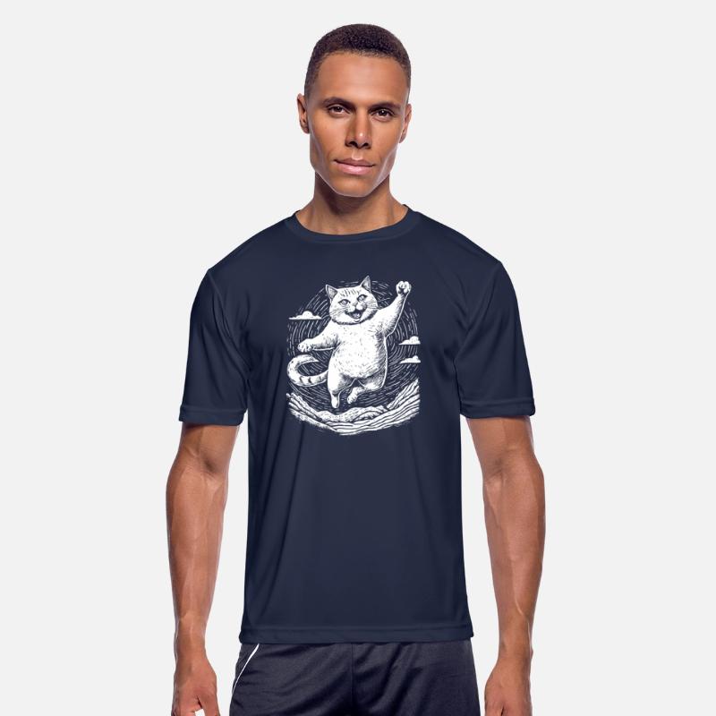 Cat Practices Karate