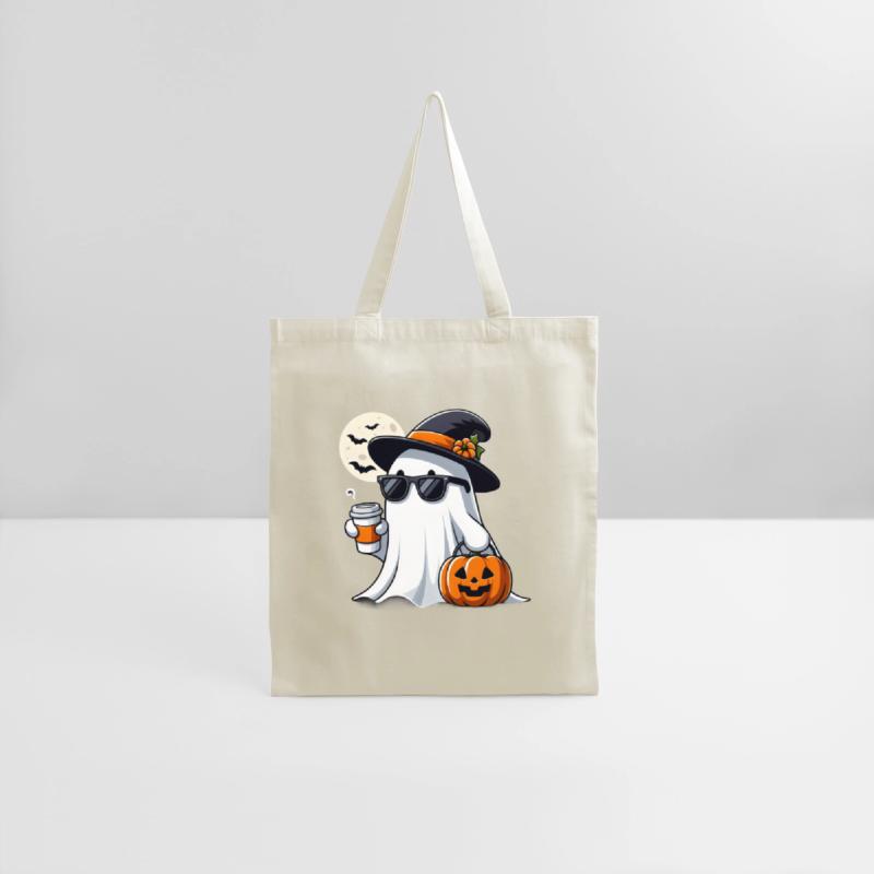 Chic Ghost with Halloween Accessories