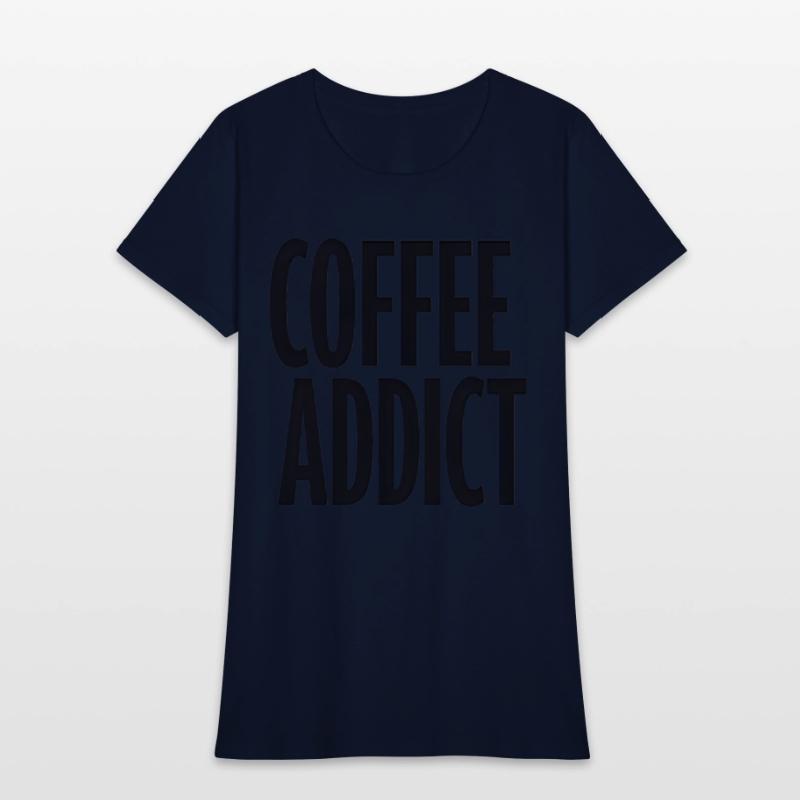 Coffee Addict Minimalist Typography