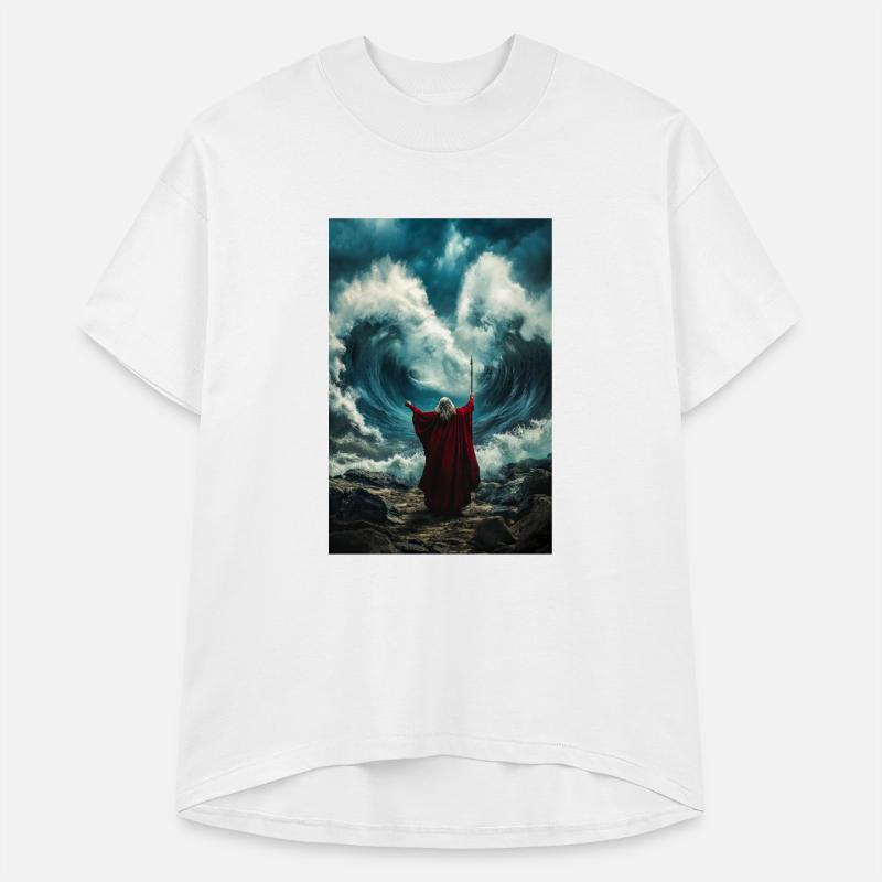 Divine Force Splits the Sea