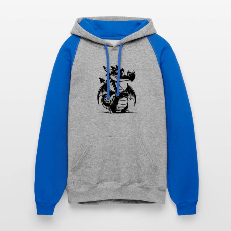 Funny Children's Dragon With Large Wings