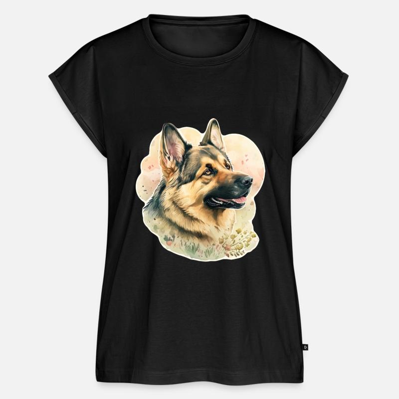 German Shepherd Courageous