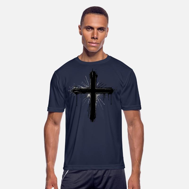 Gothic Ink Cross Design