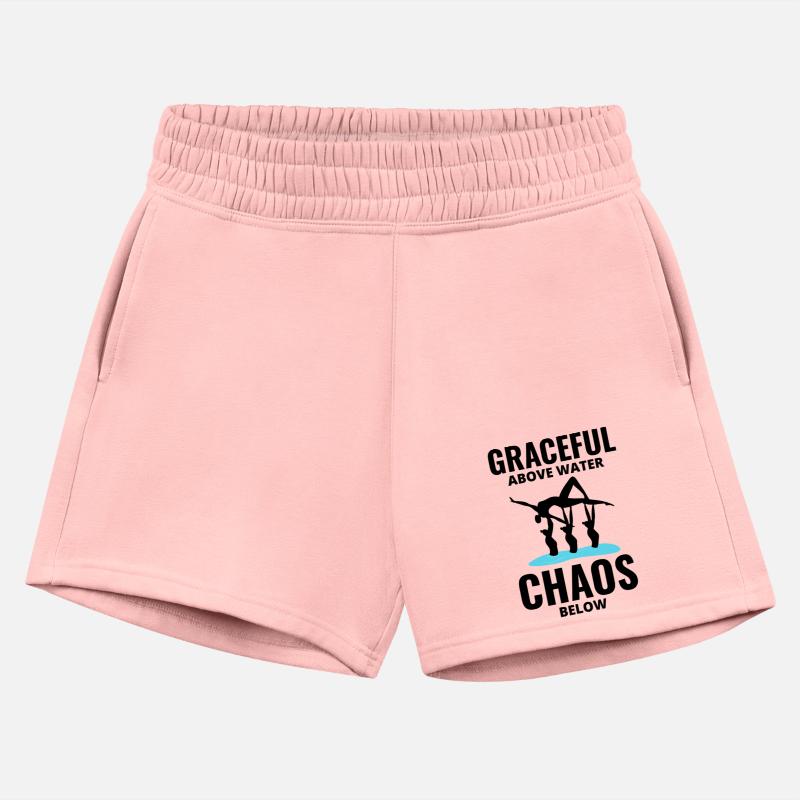 Graceful Chaos Synchronized Swimming Team Swimmer