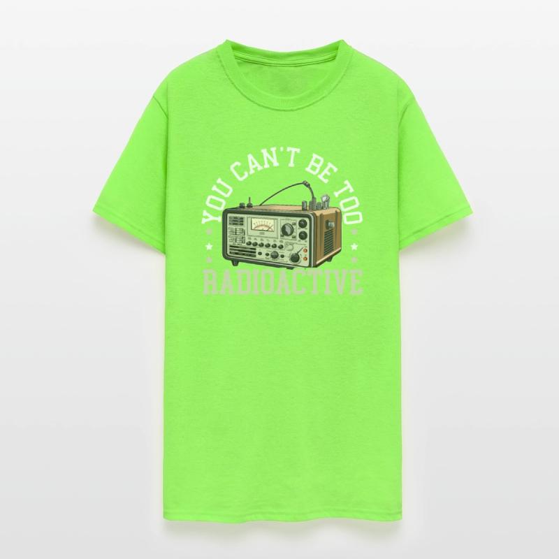 Ham Radio Operator Morse Code Radioactivity