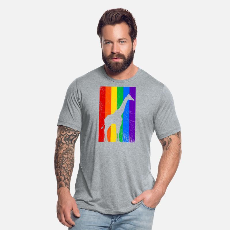 LGBT Giraffe Rainbow Flag