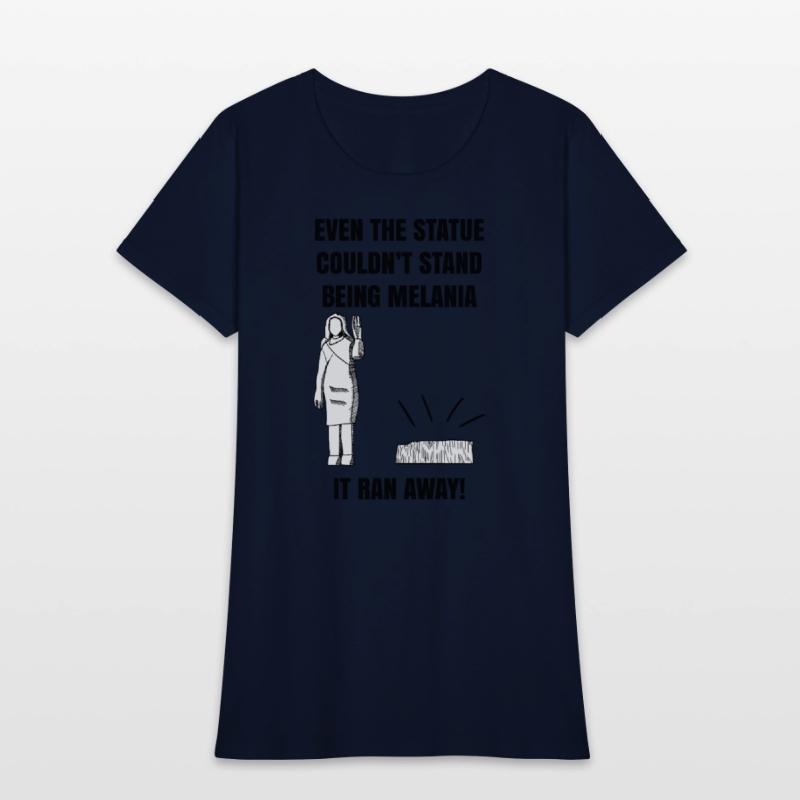 Melania Statue Satire Shirt – Funny Political Quot