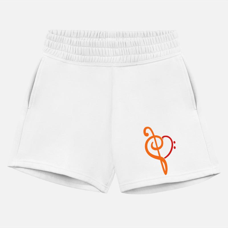 Music Bass Clef Heart Love Note Treble Sound Logo