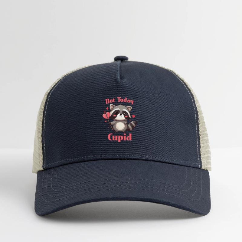 Not Today Cupid - Raccoon Valentines Day