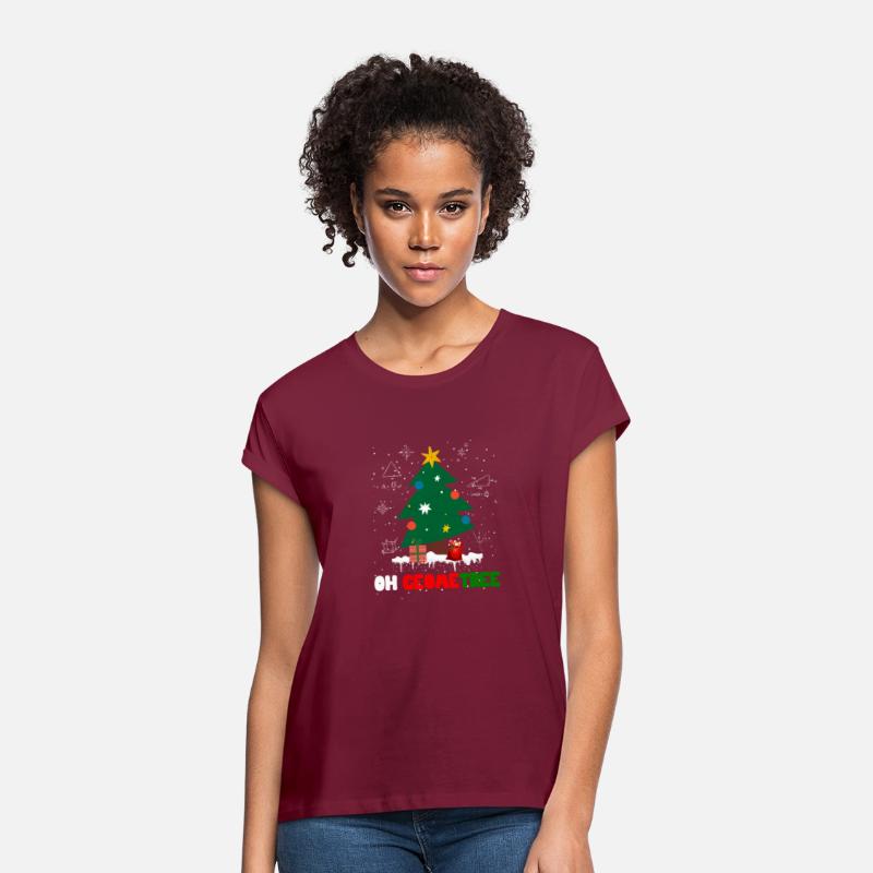 Oh Geometree Funny Christmas Geometry Math Teacher