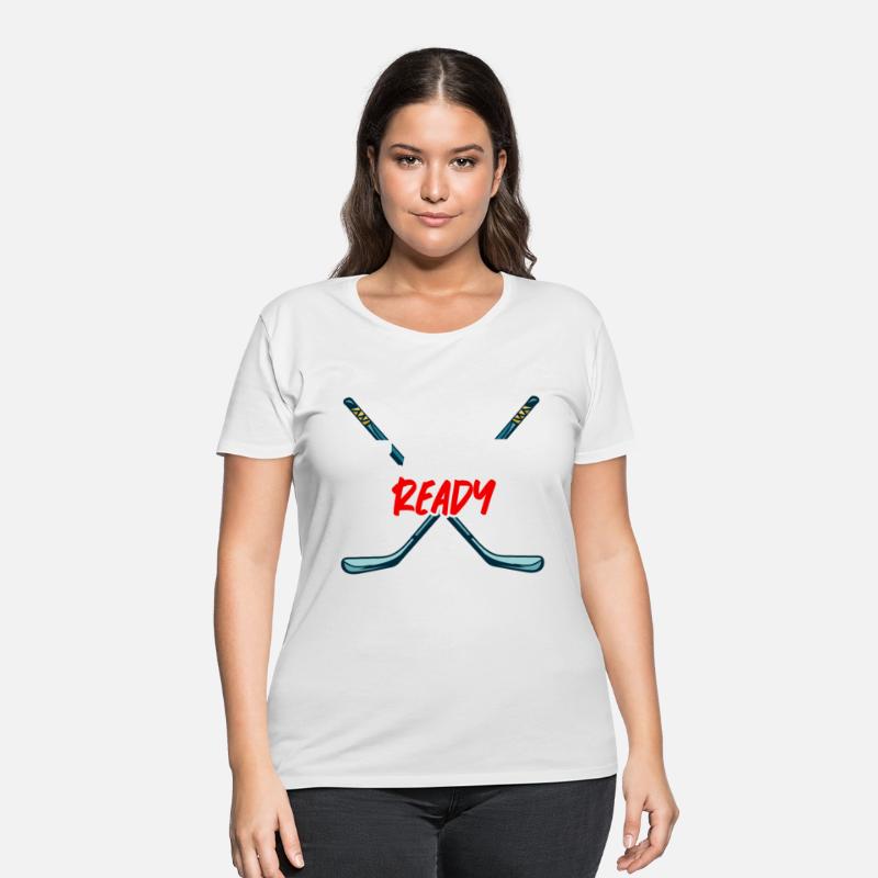 Playoff Ready Hockey Stick Sports Player Ice