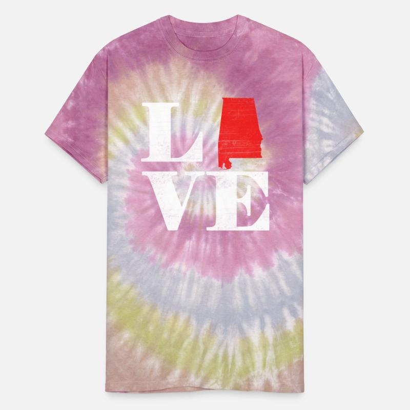 Proud America State Land Map Love Alabama