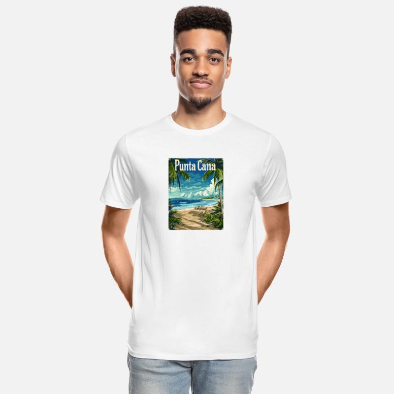 Punta Cana Tropical Beach Escape with Palm Trees