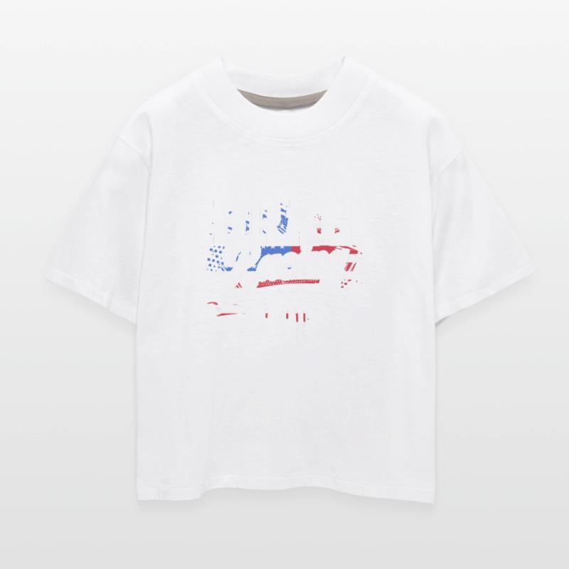 Racetrack Car Racing Lover US Flag Drag Racing