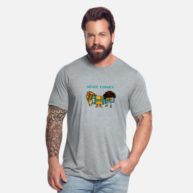 Retro Never Forget Cassette Tape Comic