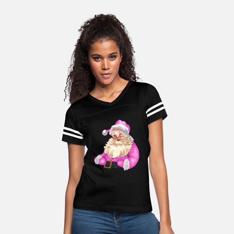 Retro Pink Santa Claus-Retro Pink Santa Claus Wate