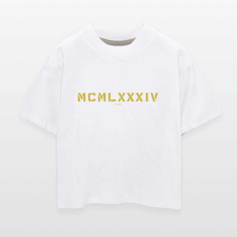 Roman numeral Year of birth Made in 1984