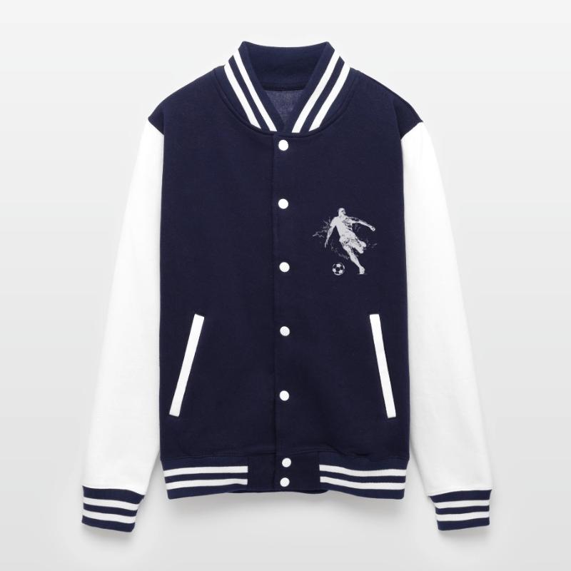 Soccer Player Kicks A Soccer Ball