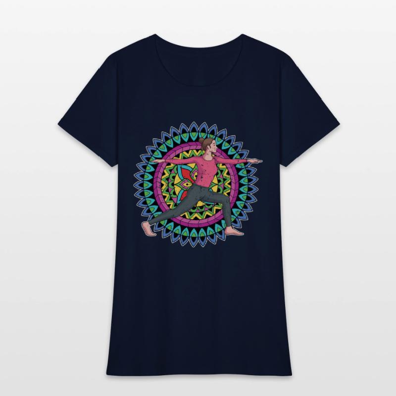 Spiritual Yogi Gift Colorful Mandala Yoga