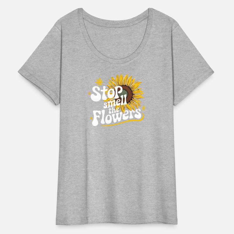 Stop & Smell the Flowers – Inspirational Sunflower