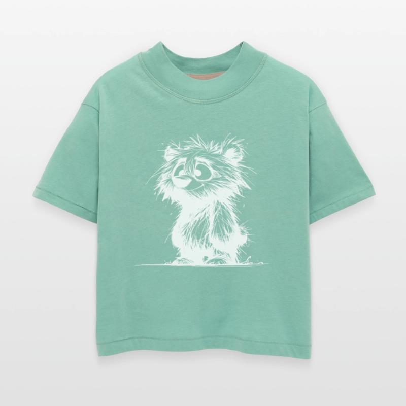 Strubbeliger Deckspatz Bear Children Sketch