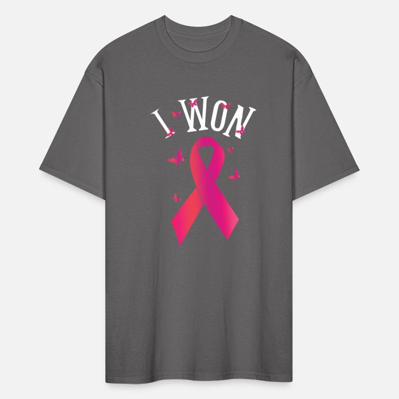Survivor I Won Breast Cancer Awareness Ribbon Pink