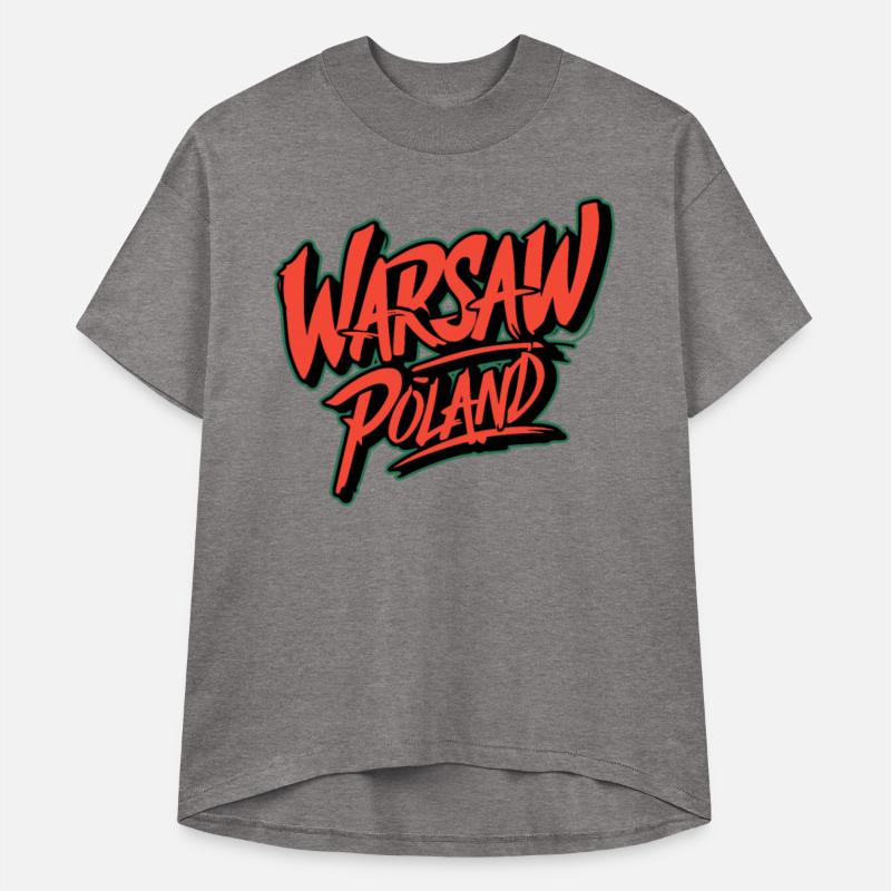 Warsaw Poland Souvenir Graphic Design