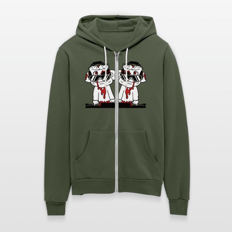 2 DJ Zombies Team Two Mixing Console Party Monster