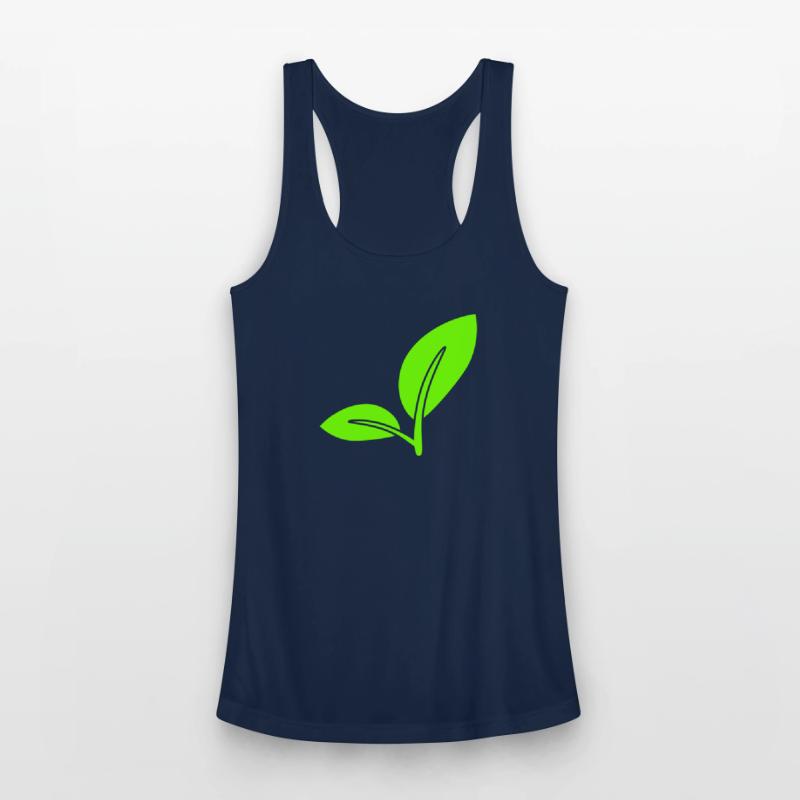 2 Green Beautiful Leaves Eco Spring Summer Nature