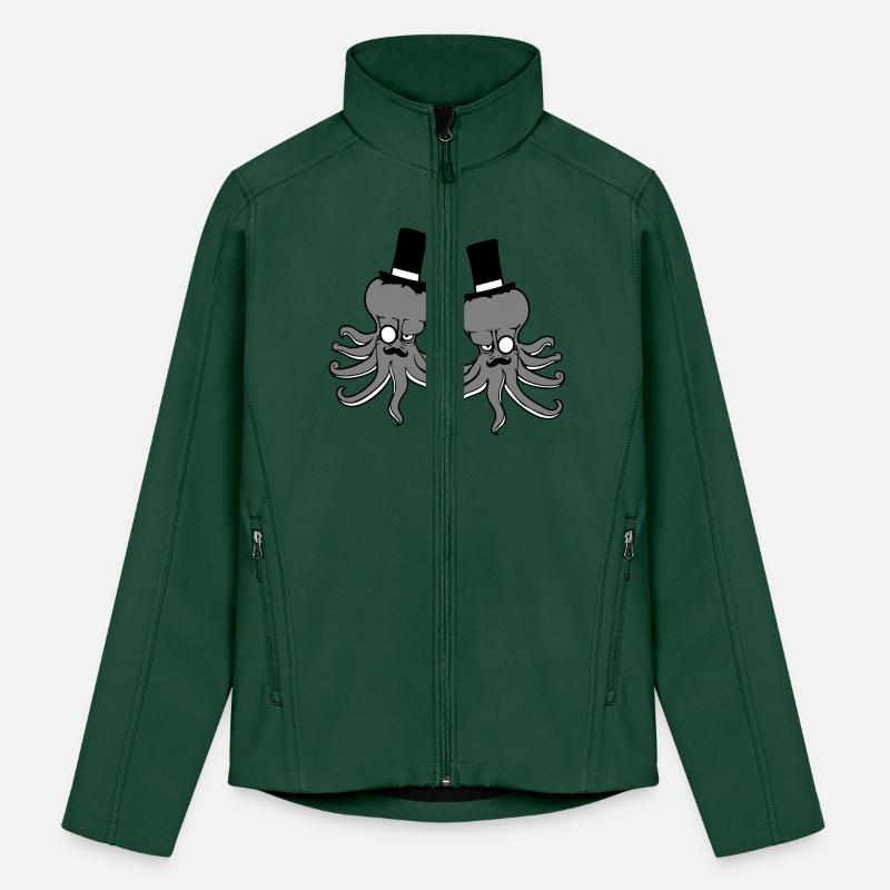 2 octopus sir hat monocle glasses two rich friends