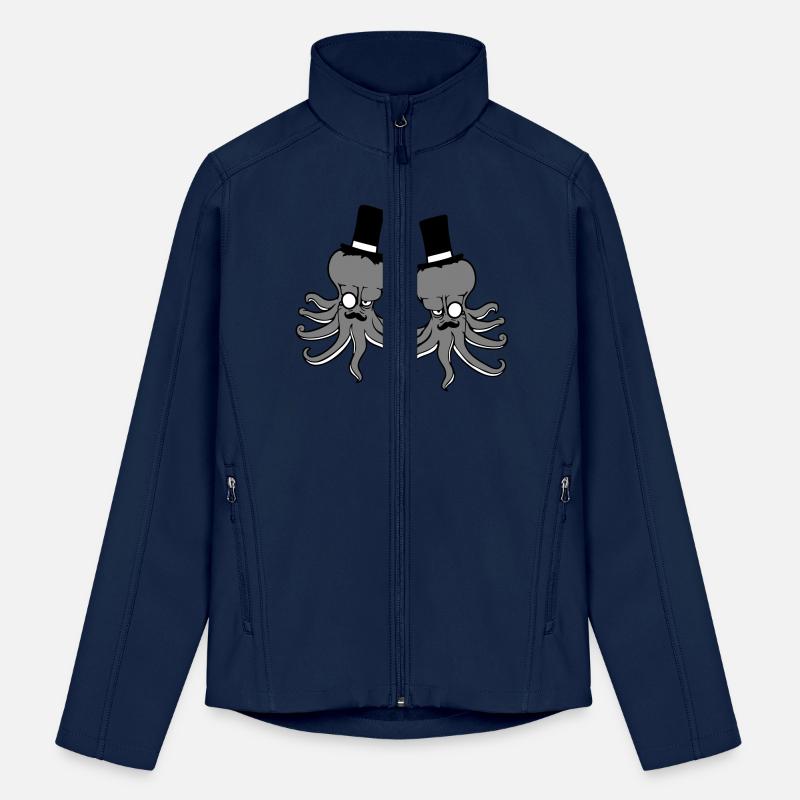 2 octopus sir hat monocle glasses two rich friends