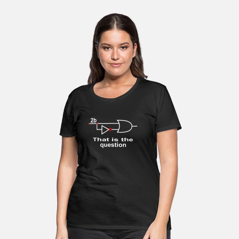 2B Or Not 2B Boolean Logic Classic T Shirt