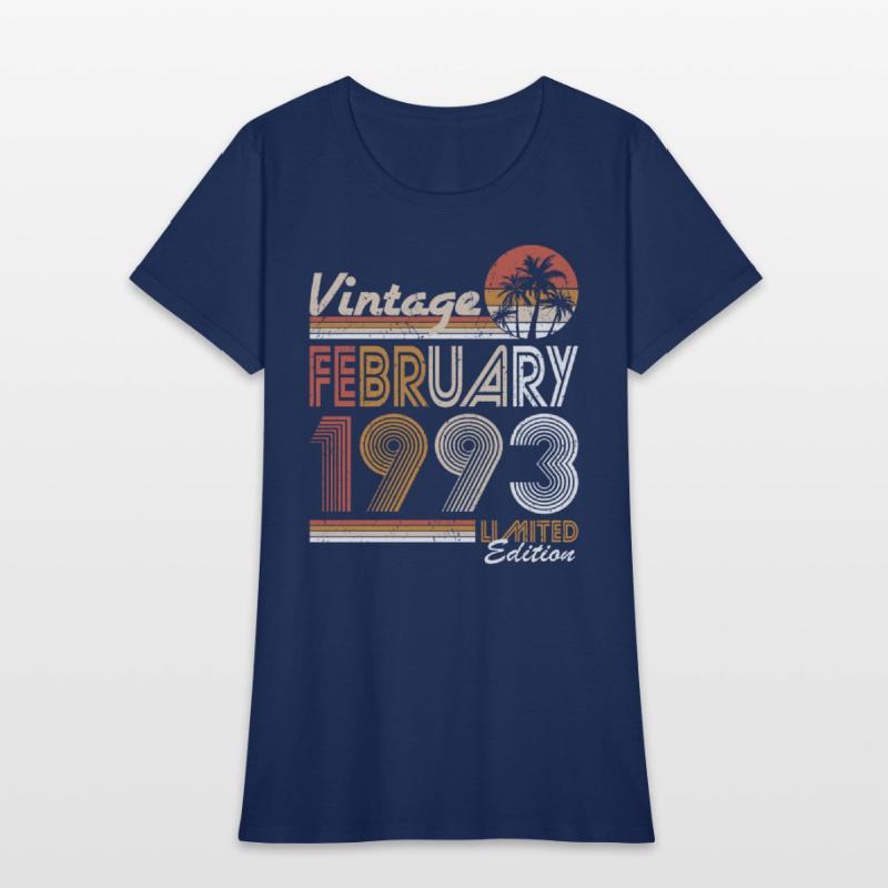 30th birthday vintage february 1993