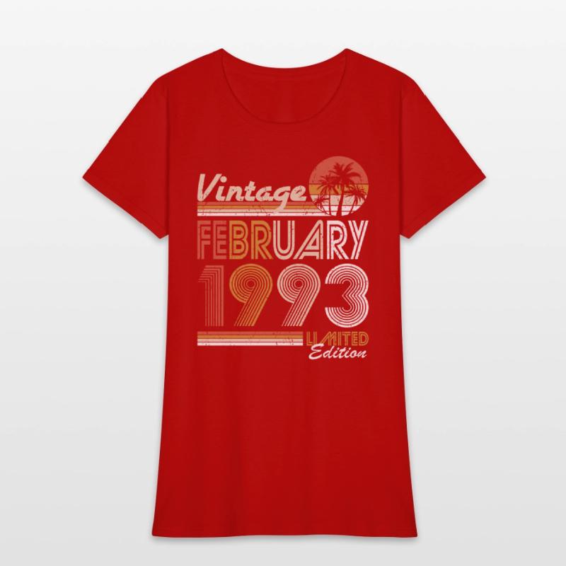 30th birthday vintage february 1993