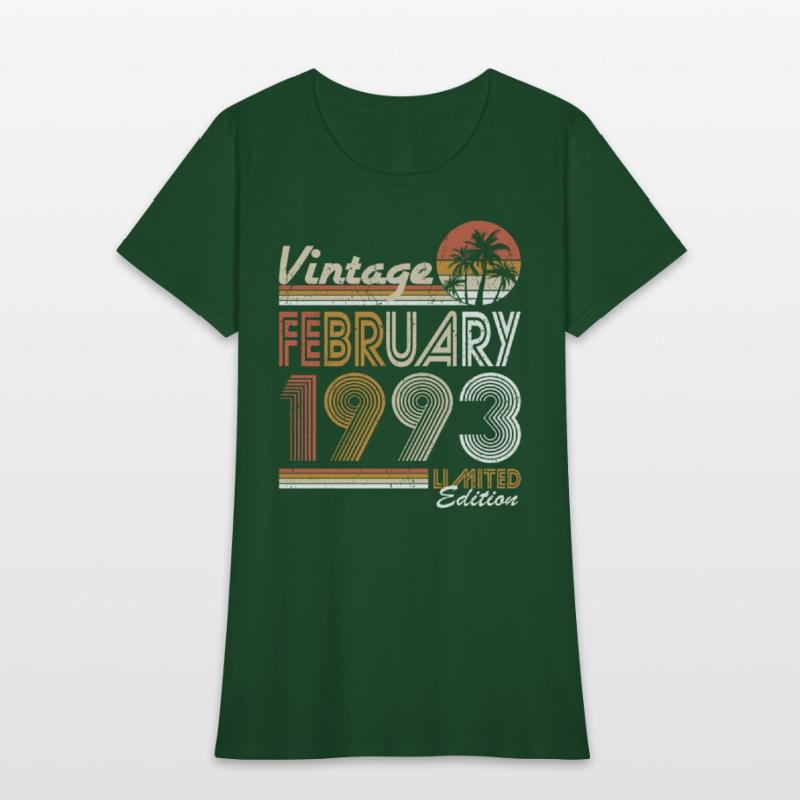 30th birthday vintage february 1993