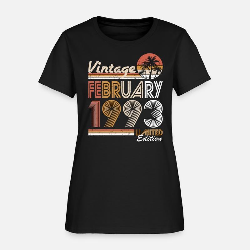 30th birthday vintage february 1993