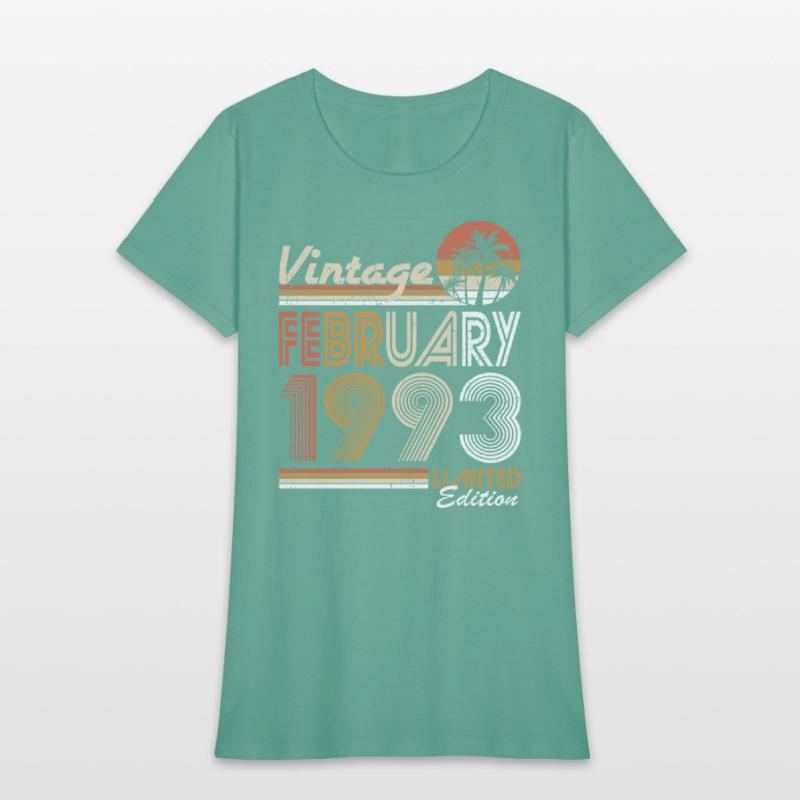 30th birthday vintage february 1993