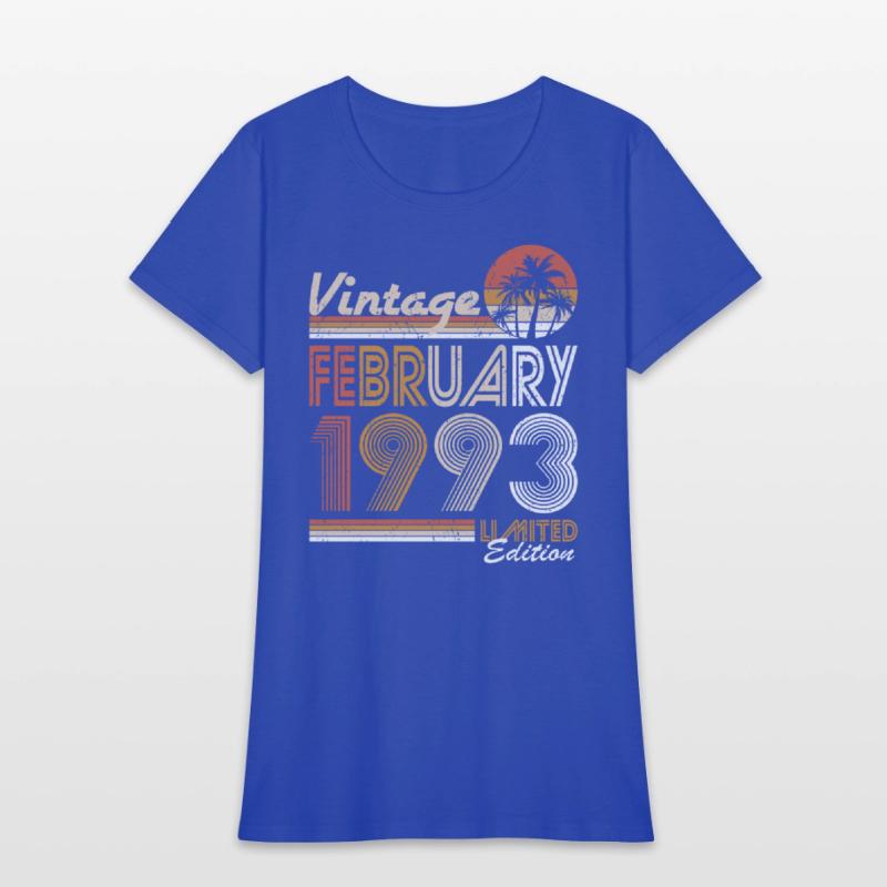 30th birthday vintage february 1993