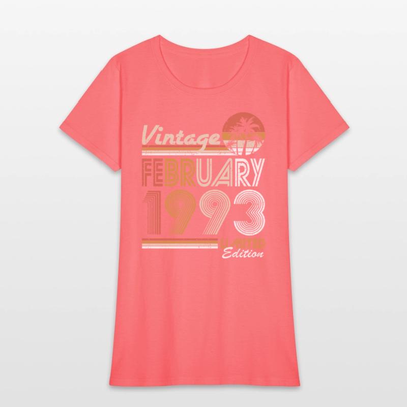 30th birthday vintage february 1993