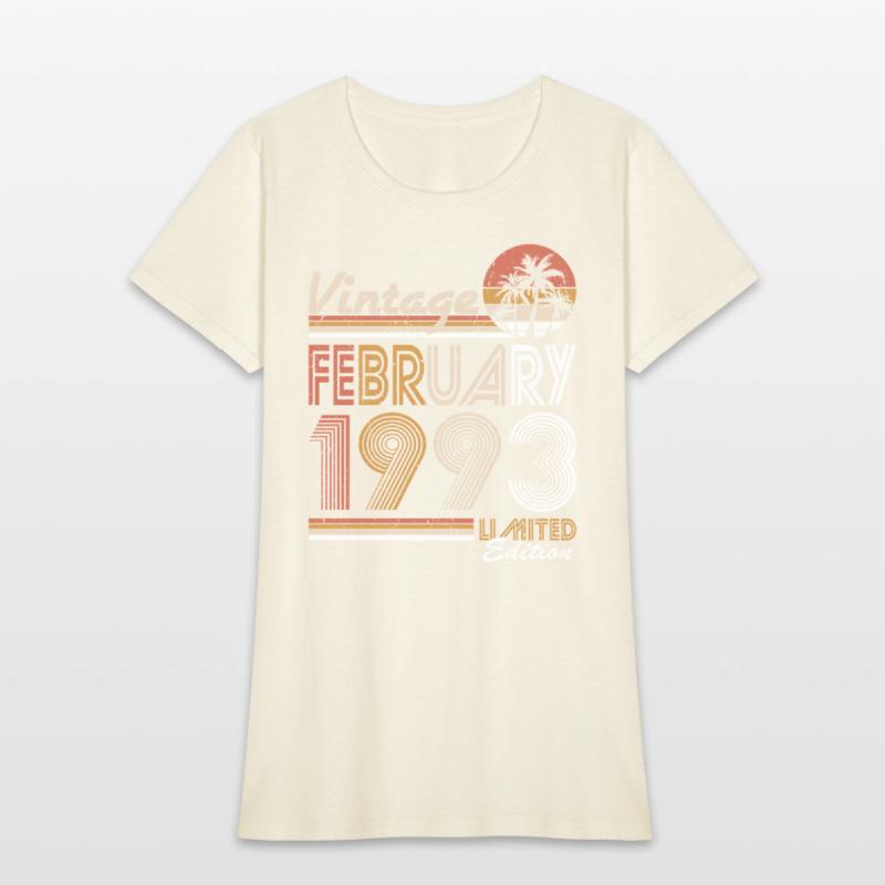 30th birthday vintage february 1993