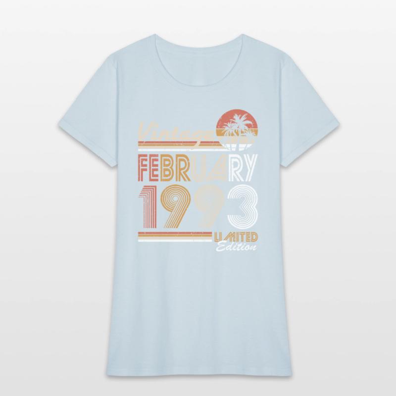 30th birthday vintage february 1993