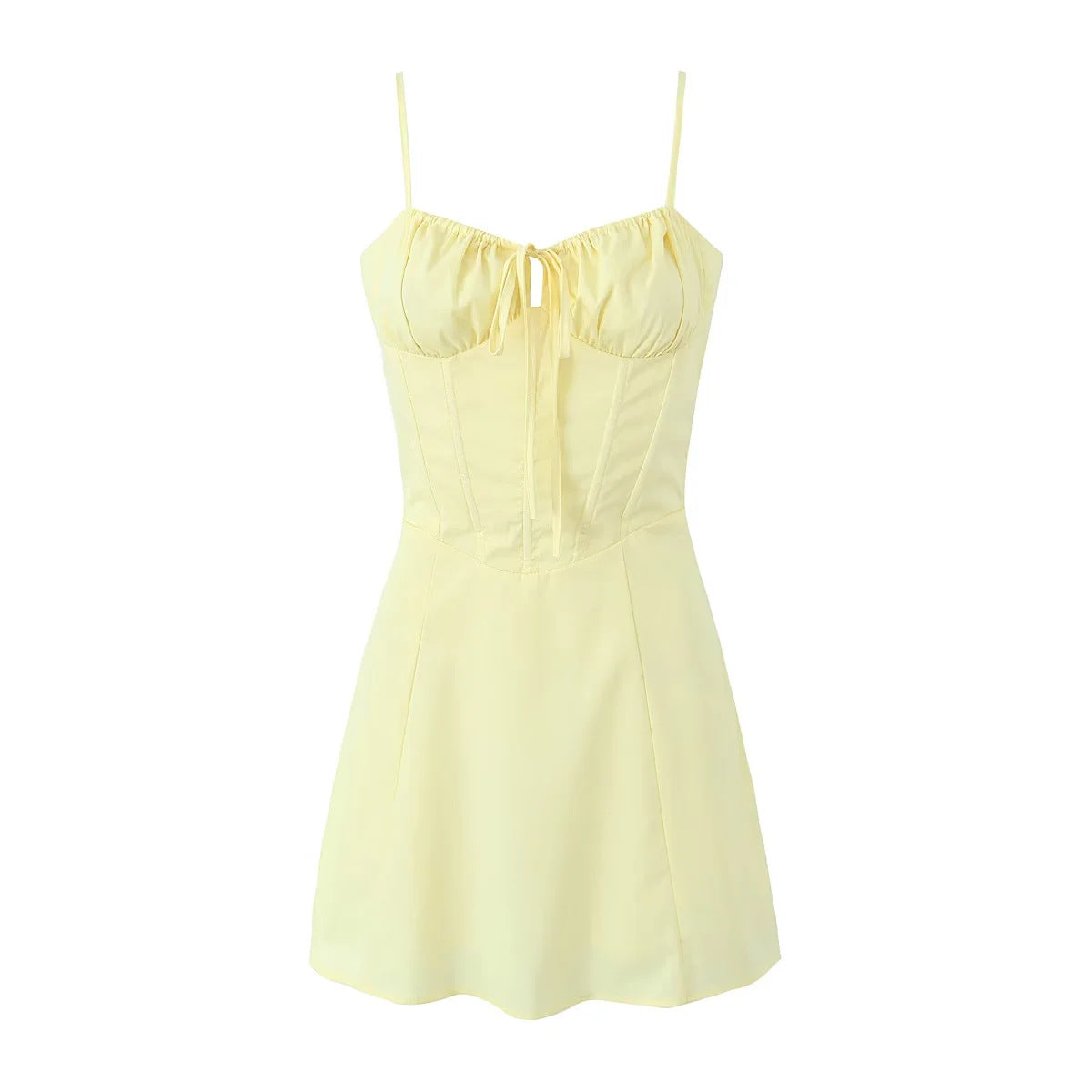 Camisole-style dress with straps