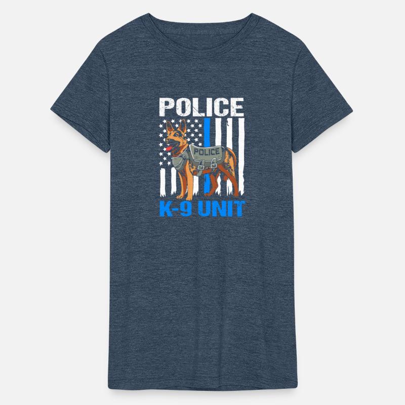 4th Of July US Flag K9 Dog Police K-9 Unit